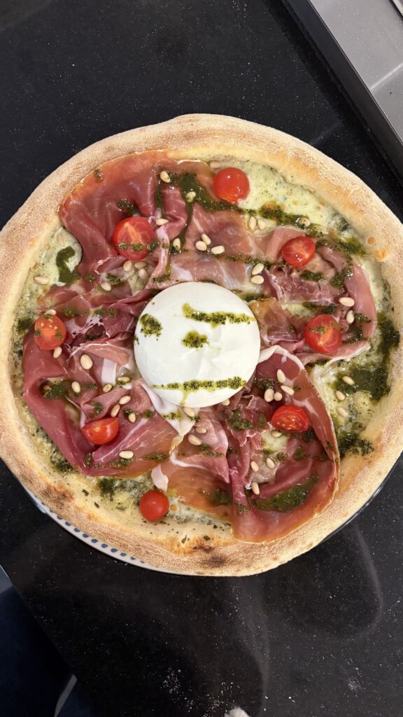 pizza burrata cote d'azur